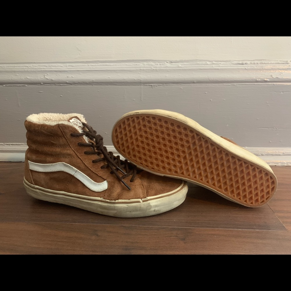 Brown Insulated Vans High-Tops (SG Protected)